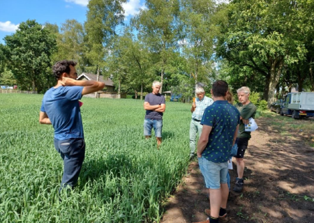 Foto artikel veldbijeenkomst proeftuin NIL